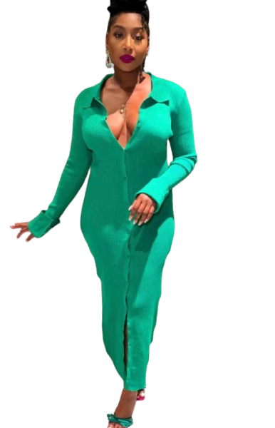 Ladies Summer Dress Green
