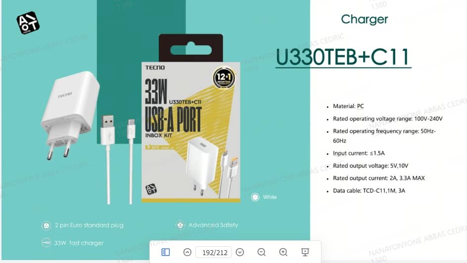 WhatsApp Image 2025-04-07 at 09.20.58 (1) CHARGER U330TEB+C11 – Image 1