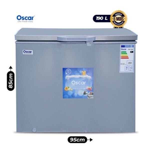 Congélateur Coffre Oscar 190L – OSC-300 – (A+)