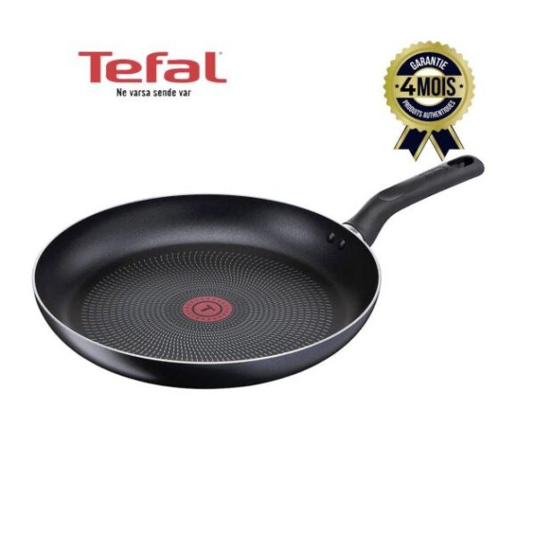 Poêle Anti-adhésif avec thermo signal - Super Cook - TEFAL - B4590884- 32 cm - 4 mois