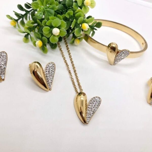 Ensemble Bijoux Cœur