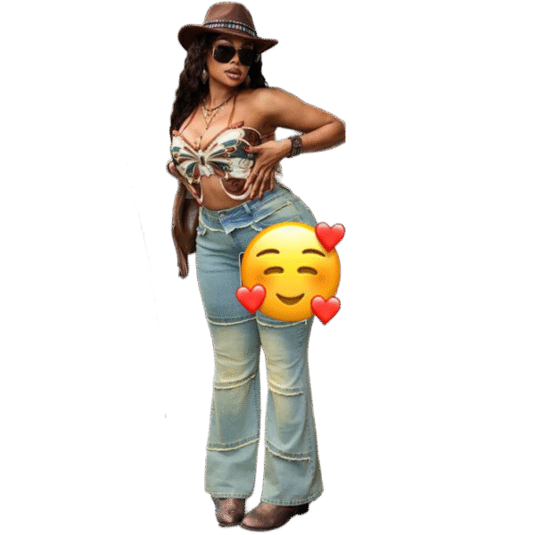 Vintage High-Waisted Flare Jeans