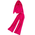 Cozy Knit Lounge Set – Hoodie & Flared Pants - Ralph Lauren – Image 3