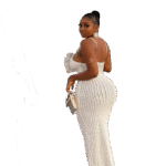 Floral Bust Knit Bodycon Dress – Island Goddess Vibes – Image 2