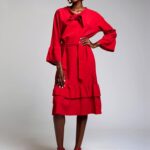 Robe élégante et Belle