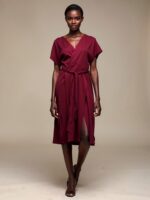 Belle Robe Court Manches – Image 2